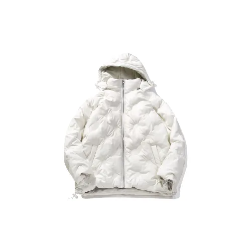 Guuka Puffer Jackets Unisex Off White