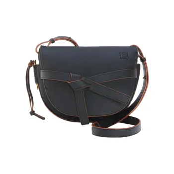 LOEWE Gate Cow Leather Portable Crossbody Bag, Shoulder Bag Women's