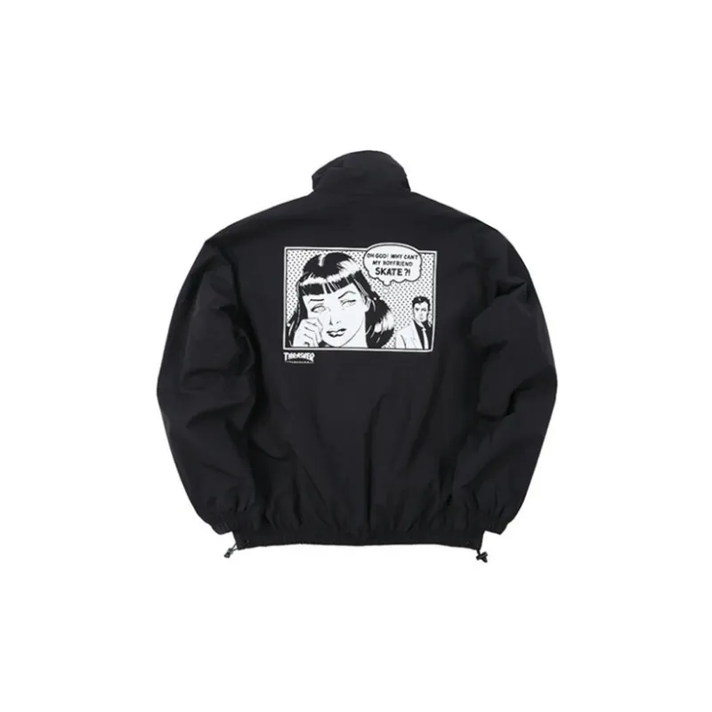 Thrasher Jackets Unisex Black-1