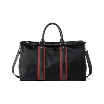 Ace Paul Oxford Luggage Bag Handbag Tubas Men's Black/Brown Color
