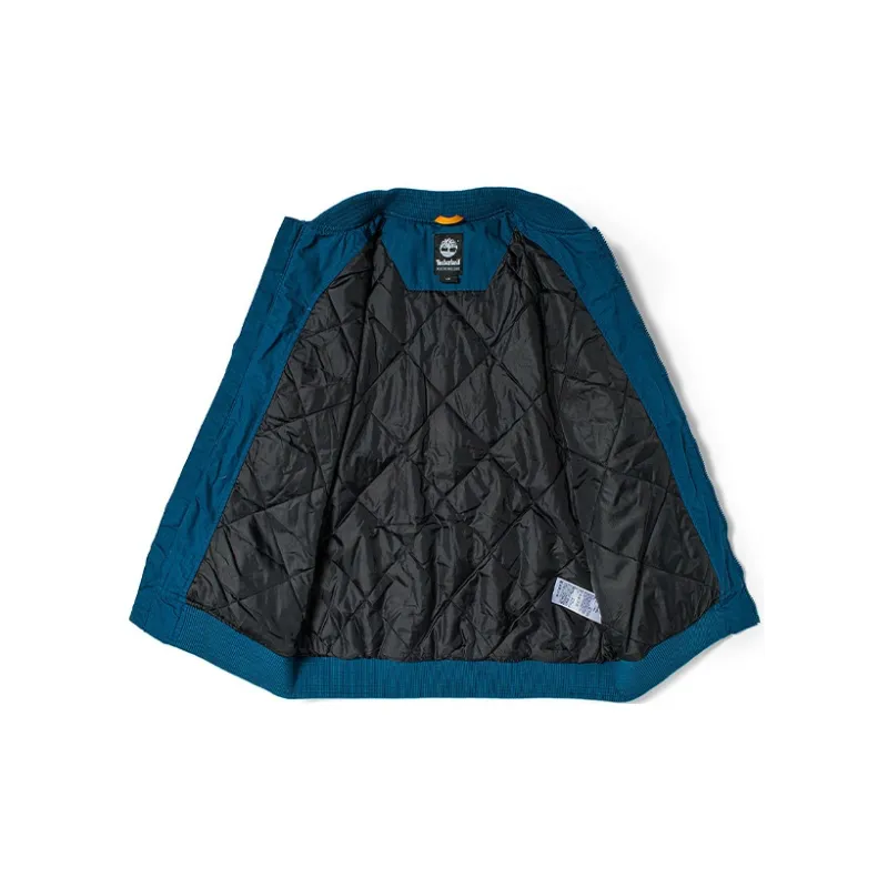 Timberland Puffer Jacket Winter Men's Medium Blue-2