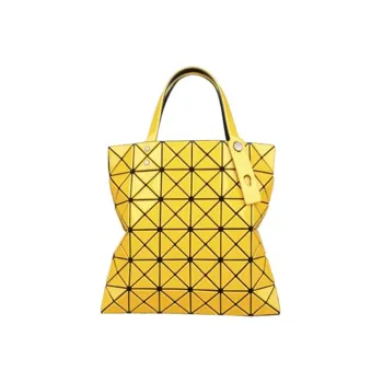 ISSEY MIYAKE Lucent Shiny Handbag Mini Unisex Yellow