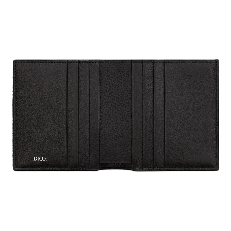 DIOR Fabric Wallets Men's Black-2