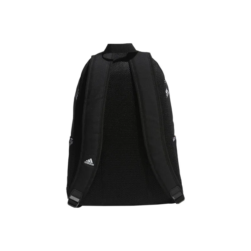 Adidas Polyester Backpack Regular Unisex Black White-2