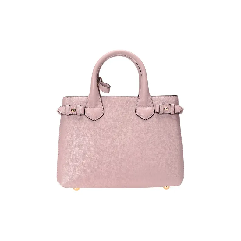 Burberry Leather Shoulder Bag, Crossbody Bag, Handbag Small Size Women's Pink-1