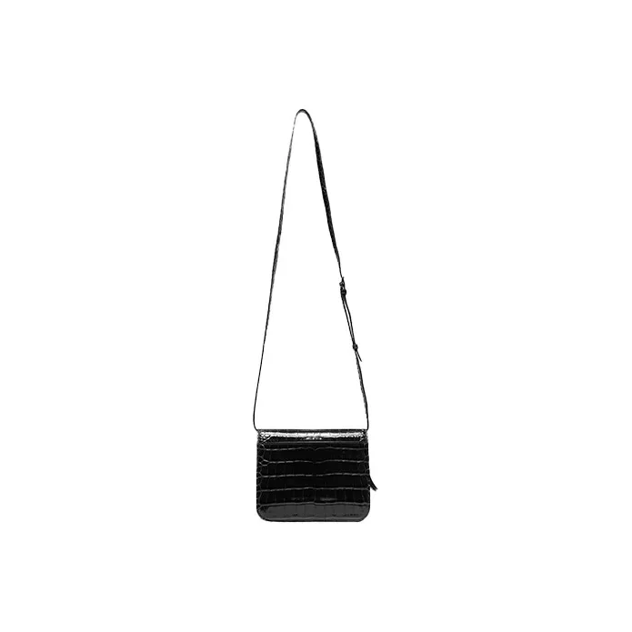 Balenciaga Cow Leather Shoulder Bag Crossbody Bag Women's Black-2