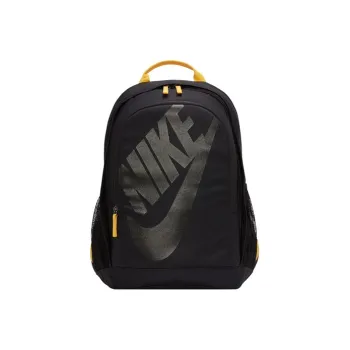 Nike Hayward Fabric Backpack Regular Unisex Black Yellow Color Blocking