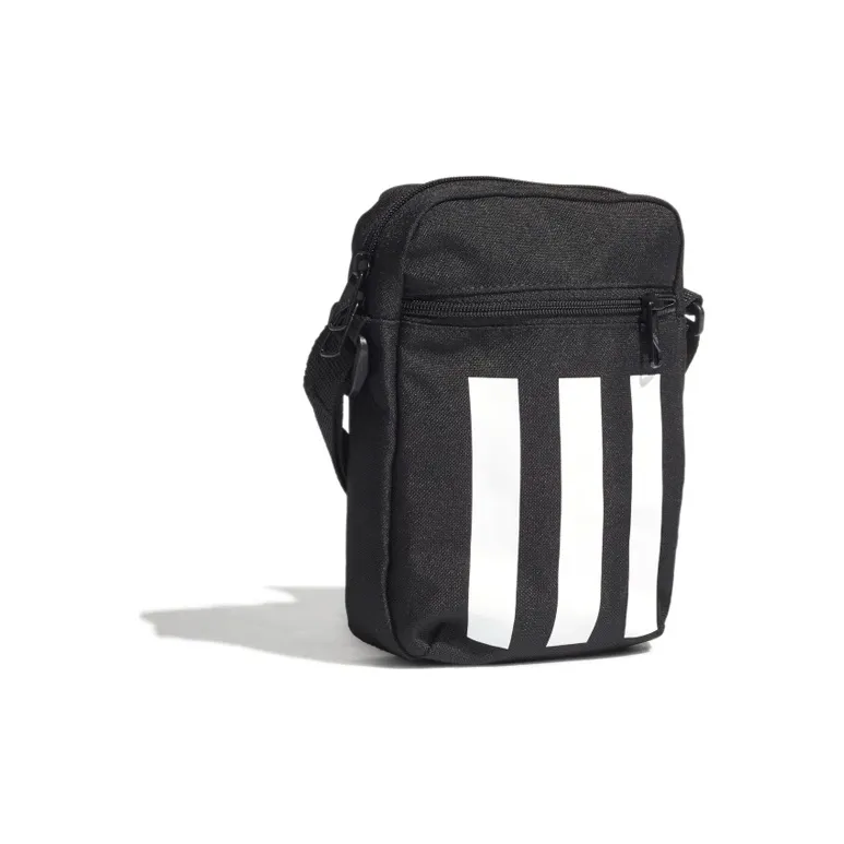 Adidas Polyester Small Square Bag, Crossbody Bag, Shoulder Bag Unisex Black White-1
