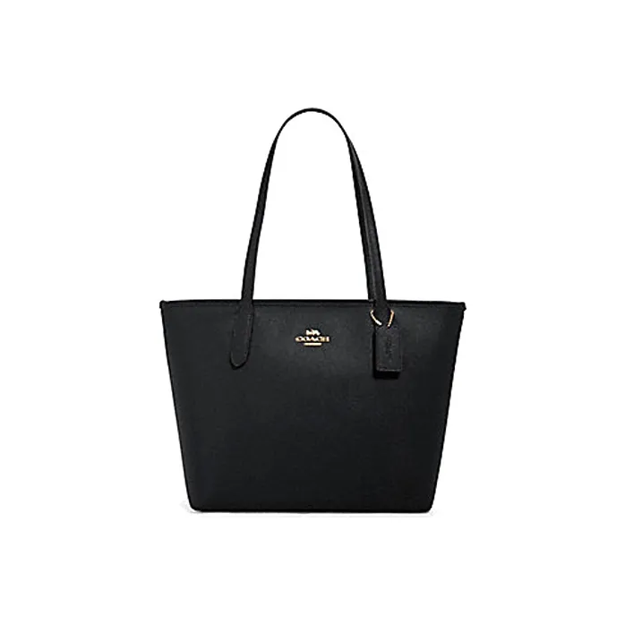 COACH Zip Top Tote Shoulder Bags-0
