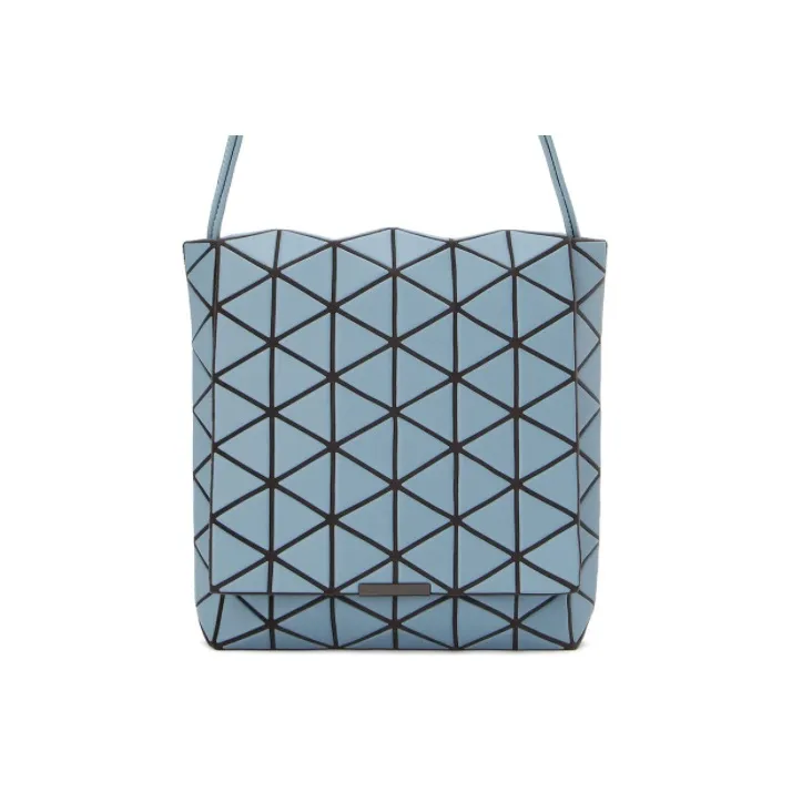 ISSEY MIYAKE FLAP PVC Flap Bag, Shoulder Bag, Crossbody Bag Tubas Women's Blue-0