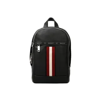 BALLY Cow Leather Shoulder Bag Regular Men's Black