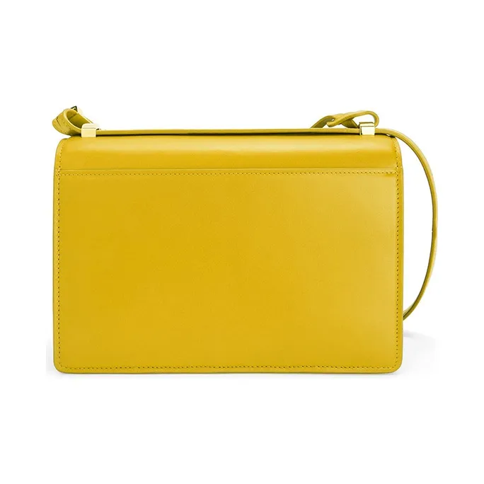 LOEWE Barcelona Silk Calfskin Handbag Shoulder Bag Crossbody Bag Women's Ochre-2