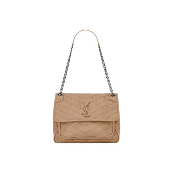 SAINT LAURENT Niki Leather Crossbody Bag, Shoulder Bag Women's