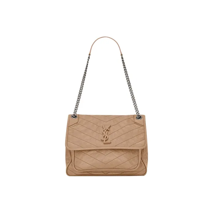 SAINT LAURENT Niki Leather Crossbody Bag, Shoulder Bag Women's-0