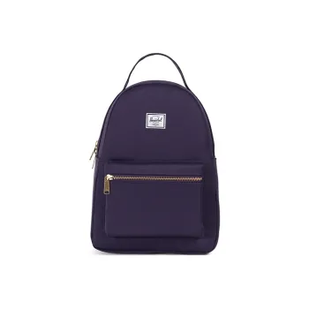 Herschel Polyester Backpack Small Size Unisex Dark Purple
