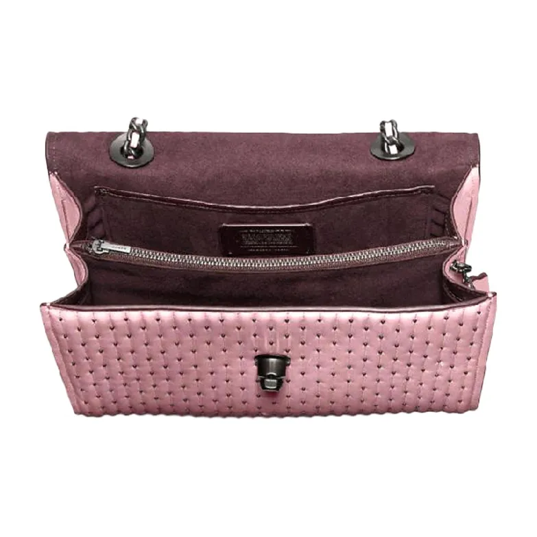 COACH Parker Lambskin Crossbody Bag Shoulder Bag Medium Size Women's Cherry Blossom Pink-2