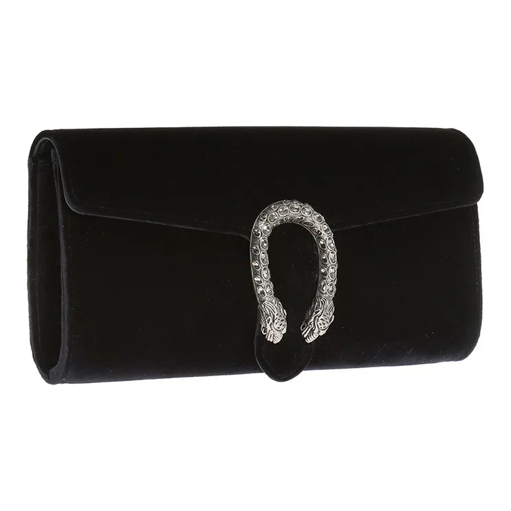 GUCCI Dionysus Velvet Clutch Regular Women's Black-1