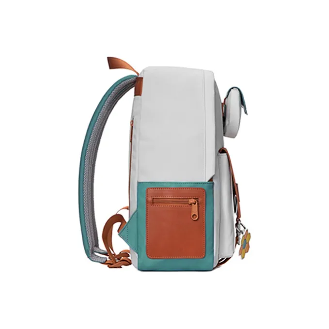 MR.ACE HOMME Polyester Backpack Women's Color Block-3