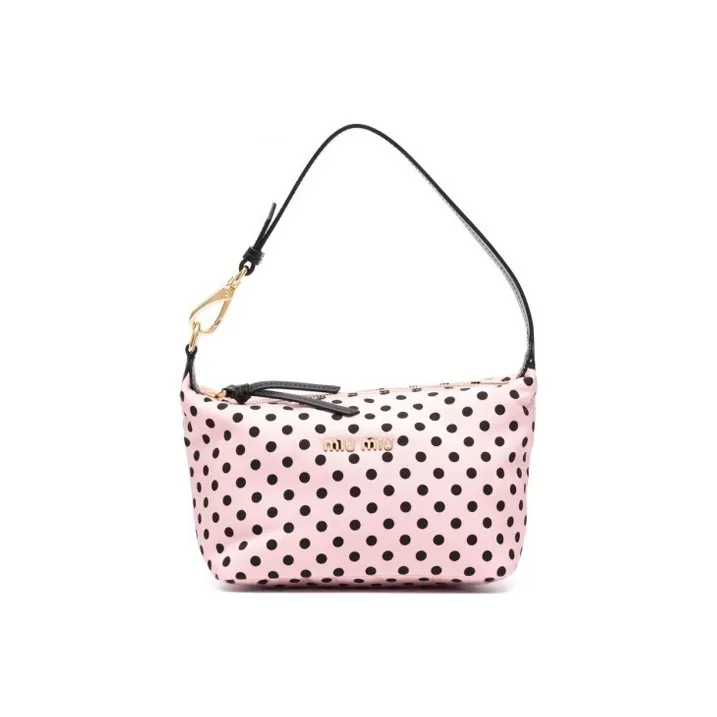 MIU MIU Fabric Handbag Women's Pink-0