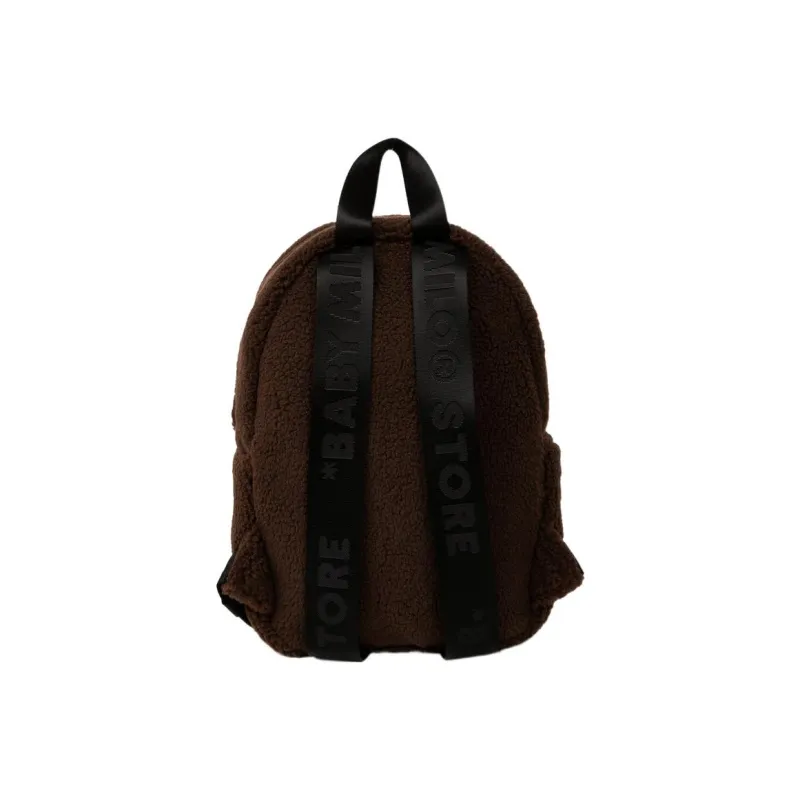 A BATHING APE Polyester Backpack Regular Unisex Brown-1