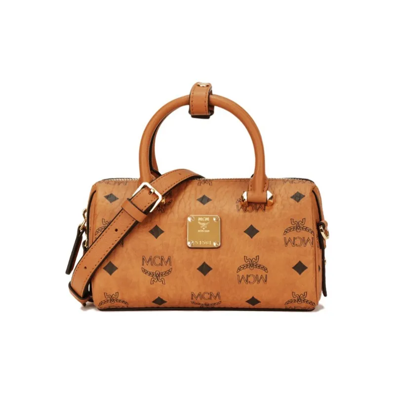 MCM Essential Visetos Origina Monogram Motif Tote Bag-0