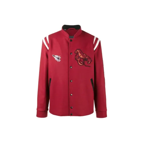 Lanvin Jackets Men Red