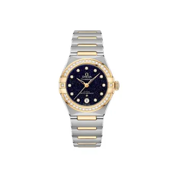 OMEGA Constellation Collection Automatic Mechanical Movement Women's Watch Watch 29mm Blue Dial