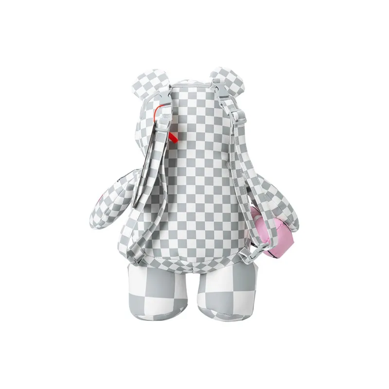 SPRAYGROUND PVC Polyvinyl Chloride Doll Bag Backpack Regular Unisex White-2