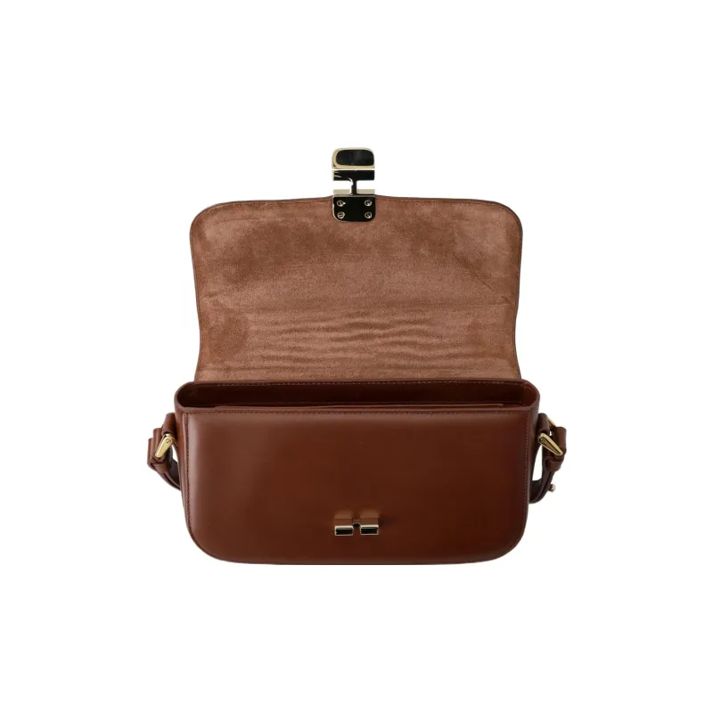 A.P.C Grace Foldover Top Shoulder Bag-4