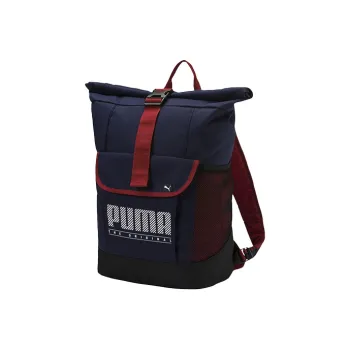 PUMA Fabric Handbag Backpack Regular Unisex Navy Blue