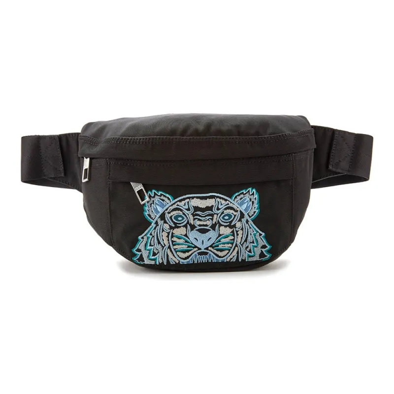 KENZO Nylon Sling Bag Small Size Men's Black-0