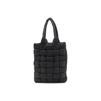 Bottega Veneta Nylon Tote Bag, Shopping Bag, Handbag Women's Black