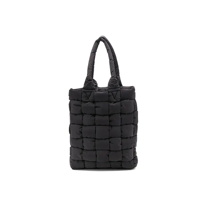 Bottega Veneta Nylon Tote Bag, Shopping Bag, Handbag Women's Black-0