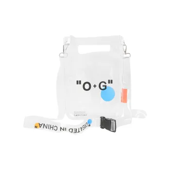 ORIGINAL X YOUTH GAON CREW Collaboration PVC Crossbody Bag Regular Unisex Transparent/Multicolor/Neon Green