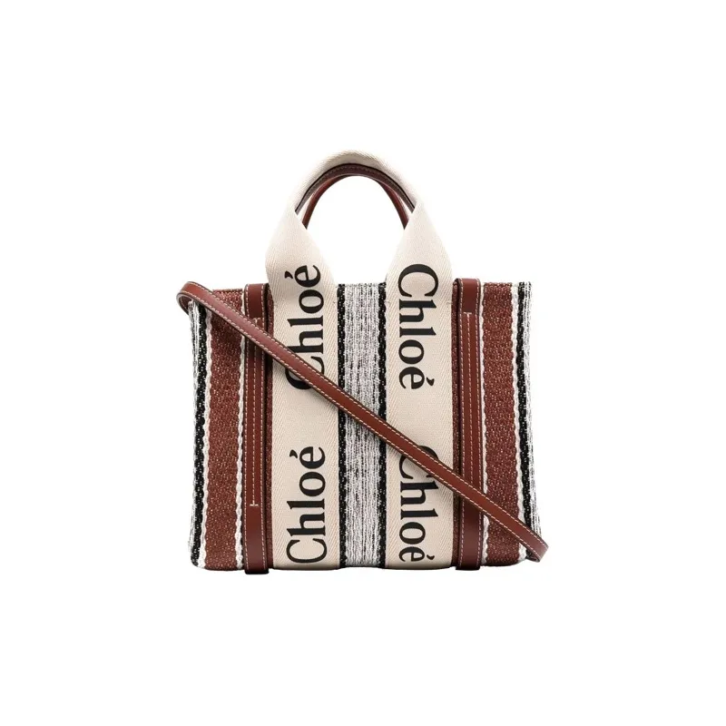 Chloe Woody PU Handbag Women's Multicolor-4