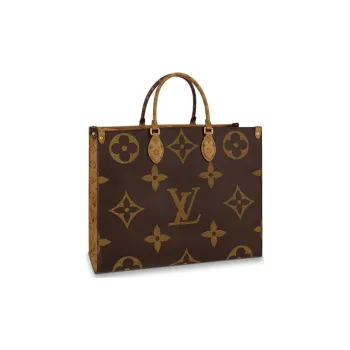 LOUIS VUITTON Onthego Monogram Giant Reverse Brown