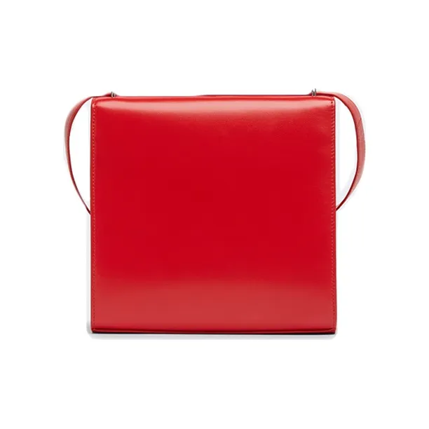 Bottega Veneta Cow Leather Handbag, Shoulder Bag, Crossbody Bag Women's Spicy Pepper Red-1
