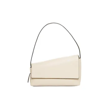 Staud Leather Shoulder Bag, Handbag Women's Cream White