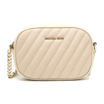 MICHAEL KORS MICHAEL KORS Handbag Collection Rose Leather One Shoulder Handbag, Crossbody Bag Women's Cream White