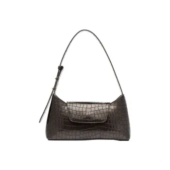 Elleme Leather Shoulder Bag Women's Black