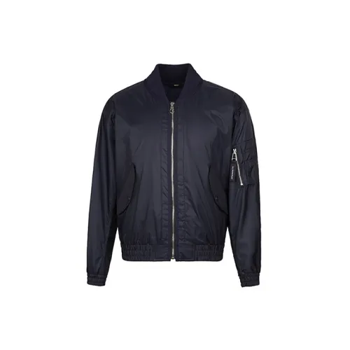 Burberry Jackets Men Navy Blue