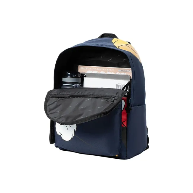 LiNing Disney Collaboration Fabric Backpack Regular Unisex Navy Blue-4