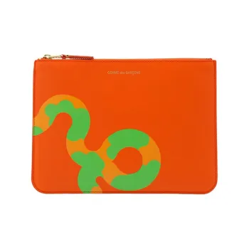 CDG Ruby Eyes Zipped Wallet