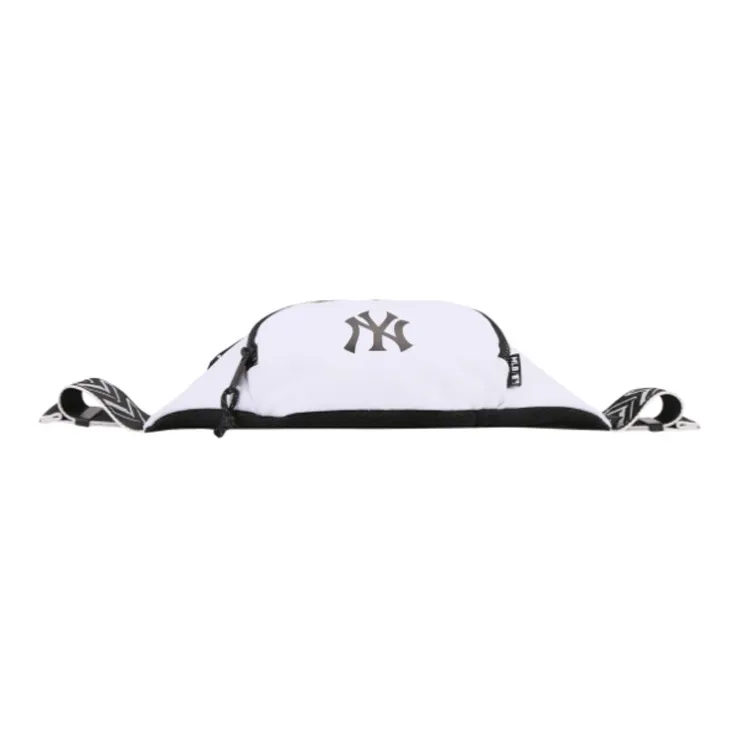 MLB New York Yankees Canvas Canvas Bag Fanny Pack Regular Unisex White-1