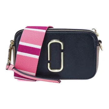 MARC JACOBS Snapshot Cow Leather Camera Bag Shoulder Bag Crossbody Bag Women's Black