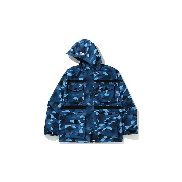 Bape Gradation Camo Military Shirt Jacket-1