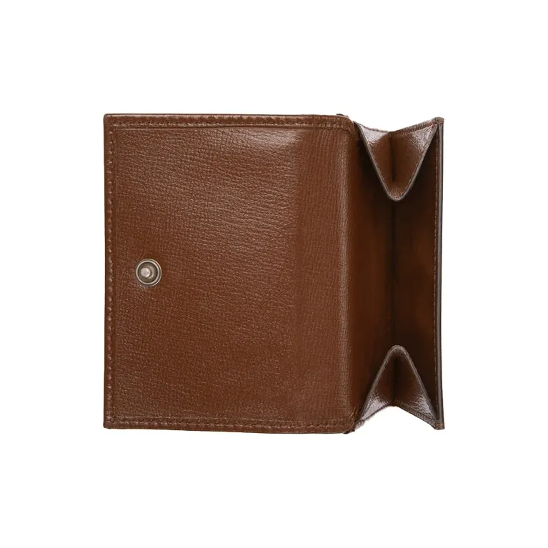 GUCCI Fall Winter Balenciaga Collaboration Canvas Wallet Coin Purse Unisex Ebony/Brown-4