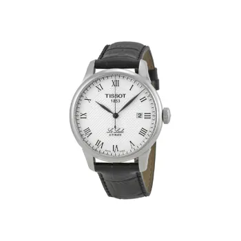 TISSOT Le Locle Collection Automatic Mechanical Movement Men's Watches Watch 39.3mm White Dial T41.1.423.33