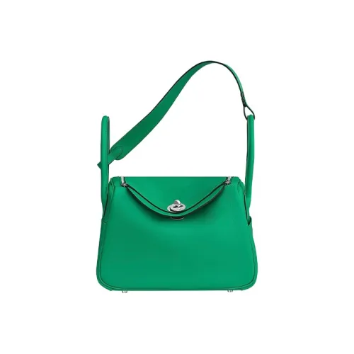 HERMES Lindy Swift Calfskin Handbag, Shoulder Bag Women's