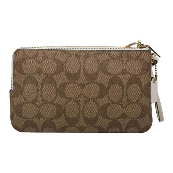 COACH Double Zip Wallet Clutches-4